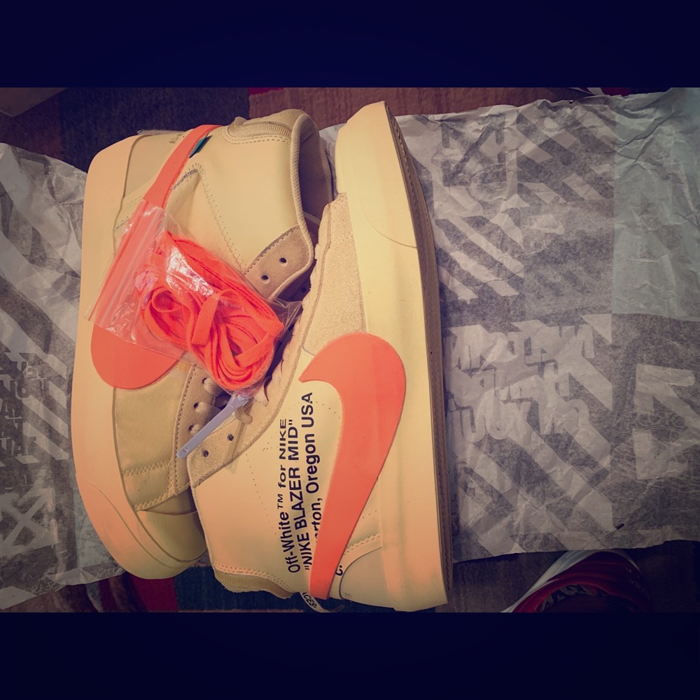 Nike off white blazers by Virgil Abloh.